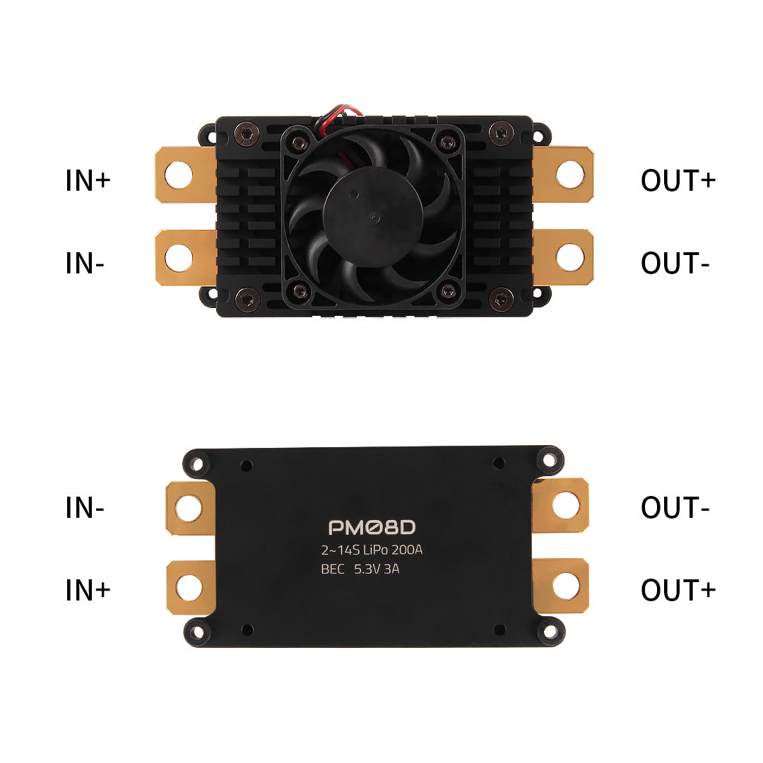 PM08D Power Module (14S, 200A) - Holybro Store