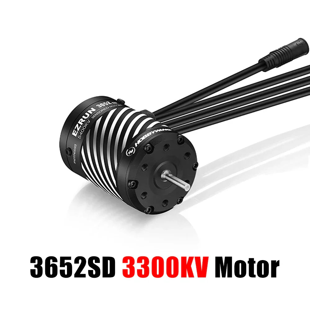 HobbyWing EZRUN MAX10 G2 ESC - 80A 140A Sensored Brushless ESC 3652 3665 G3 2400/3200KV 3300KV 4000KV 5400KV Motor For 1/10 RC Car Truck Toys