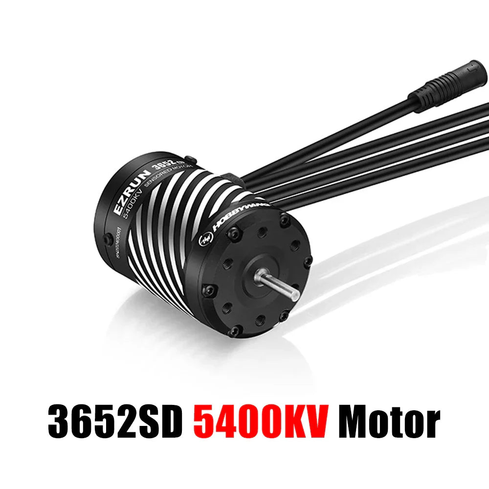 HobbyWing EZRUN MAX10 G2 ESC - 80A 140A Sensored Brushless ESC 3652 3665 G3 2400/3200KV 3300KV 4000KV 5400KV Motor For 1/10 RC Car Truck Toys