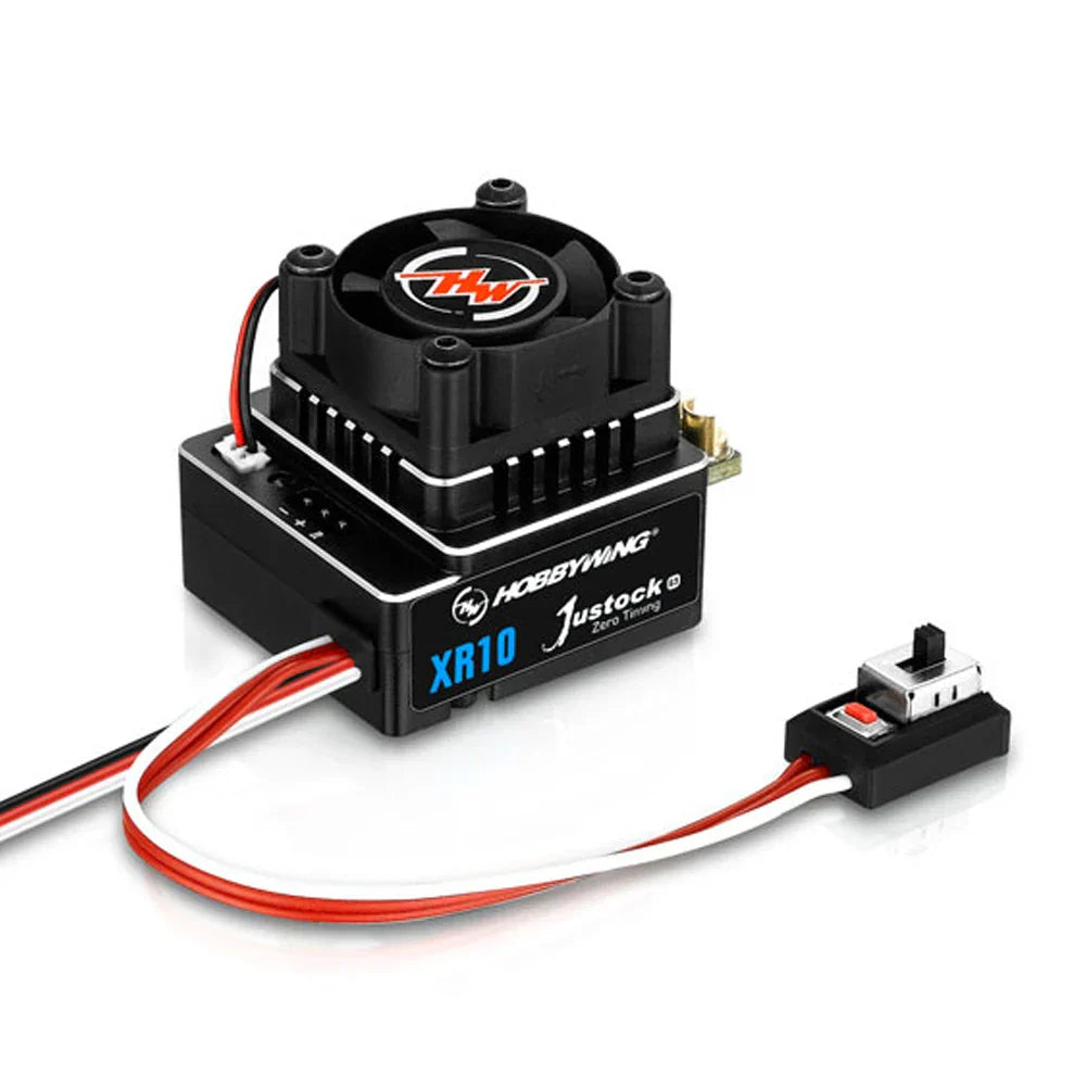 HOBBYWING XERUN XR10 JUSTOCK G3 60A ESC - 3650 Brushless Motor for 1/10 1/12 RC Racing Touring On-road Off-road Drift Buggy Car Truck