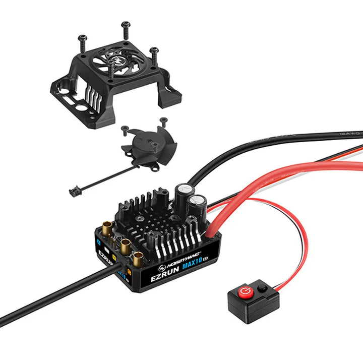HobbyWing EZRUN MAX10 G2 ESC - 80A 140A Sensored Brushless ESC 3652 3665 G3 2400/3200KV 3300KV 4000KV 5400KV Motor For 1/10 RC Car Truck Toys